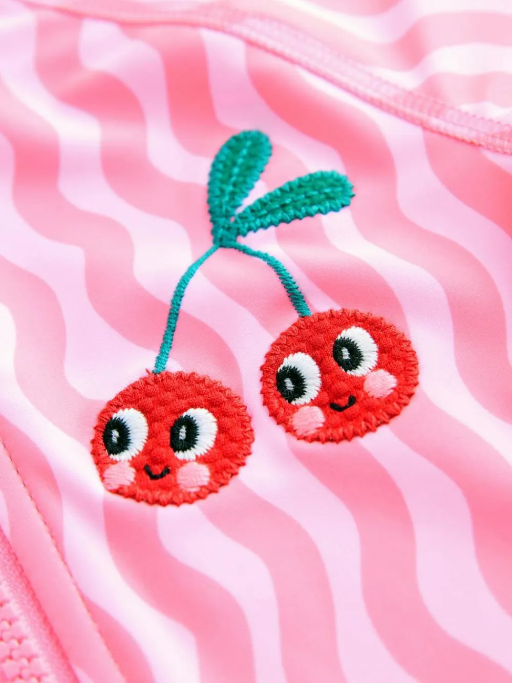 Next Pink Cherry Wave Sunsafe Swimsuit (3mths-10yrs)^ Swimwear|Swimwear