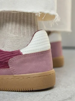 Next Pink Cord Forever Comfort® Lace-Up Trainers^Women Sneakers