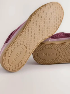 Next Pink Cord Forever Comfort® Lace-Up Trainers^Women Sneakers