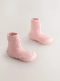Discount Next Crawler Sock Shoes Pink
