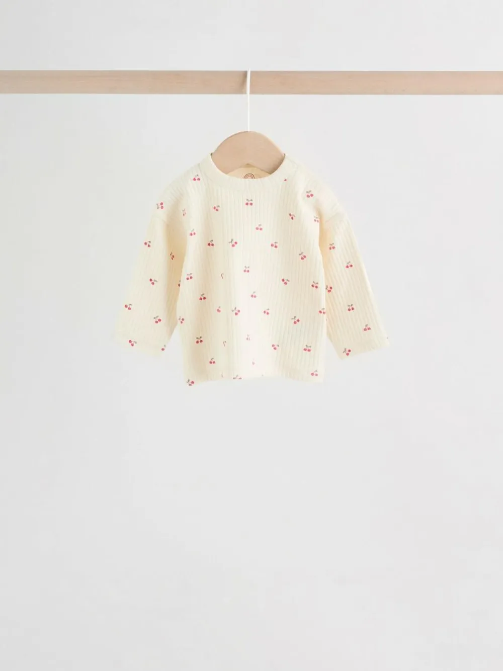 Next Pink/ Cream/ Brown Print Long Sleeve Top And Leggings Set 6 Piece (0mths-3yrs)^ Newborn Clothing|Baby Girls