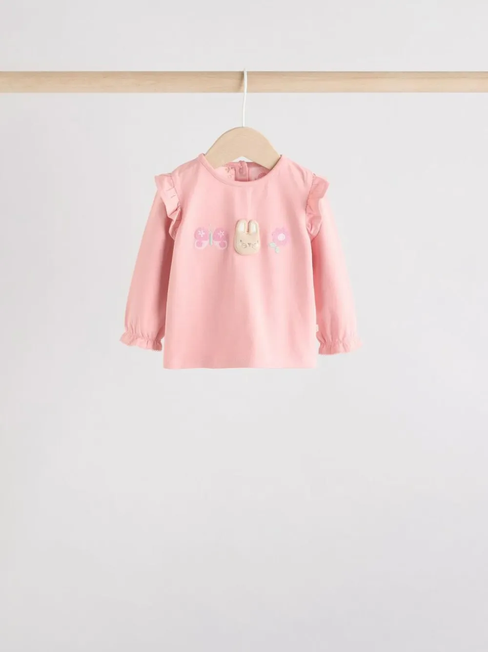 Next Pink/ Cream/ Bunny Character Long Sleeve Top And Leggings Set 6 Piece (0mths-3yrs)^ Sets & Co-Ords|Sets & Co-Ords
