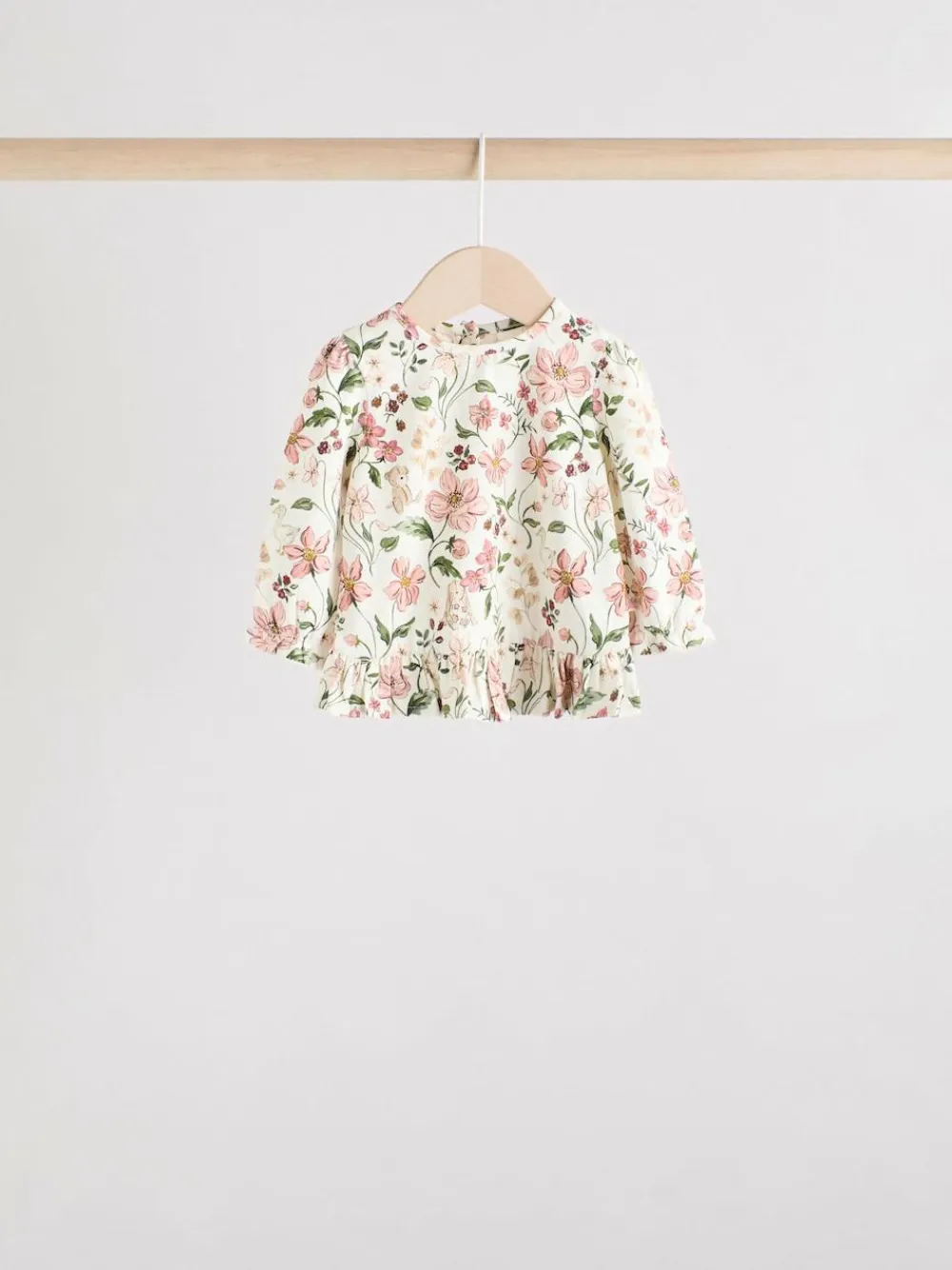 Next Pink/ Cream/ Bunny Character Long Sleeve Top And Leggings Set 6 Piece (0mths-3yrs)^ Sets & Co-Ords|Sets & Co-Ords