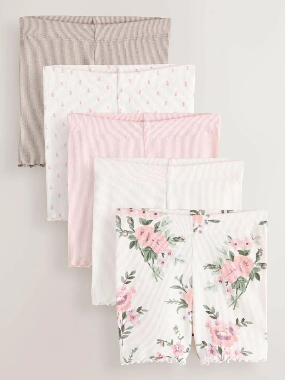 Best Next Pink Cycle Shorts 5 Pack (3mths-7yrs)