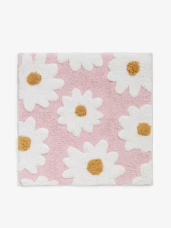 Online Next Daisy 100% Cotton Shower Mat Pink