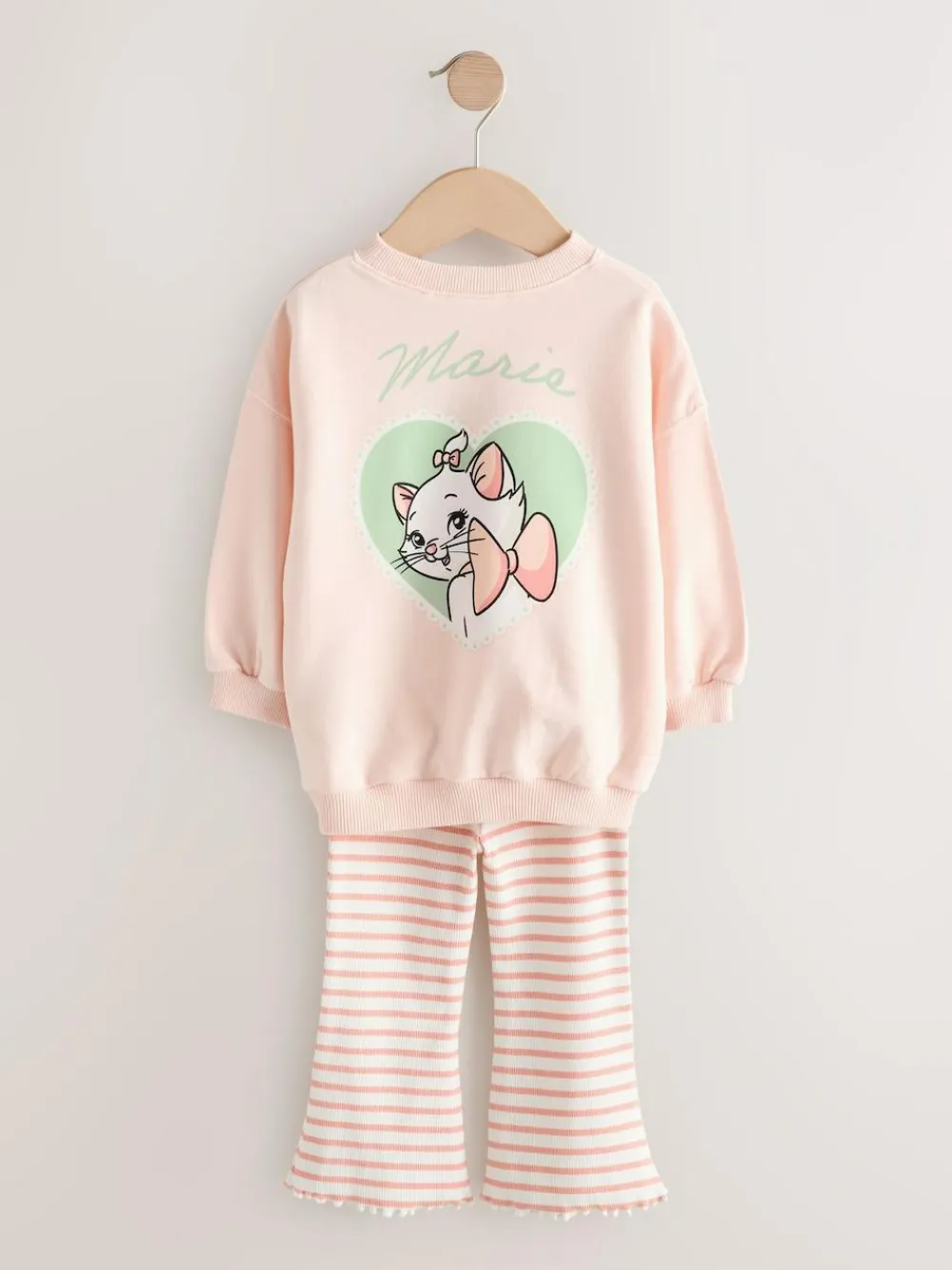 Best Next Pink Disney Aristocats Marie Long Sleeve Top and Leggings Set (3mths-7yrs)