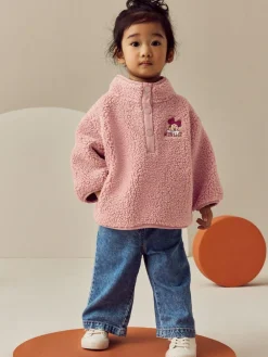 Next Pink Disney Minnie Fleece Top (3mths-7yrs)^ Baby Winter Clothing|Cosy Club