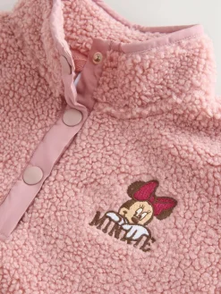 Next Pink Disney Minnie Fleece Top (3mths-7yrs)^ Baby Winter Clothing|Cosy Club