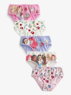 Discount Next Pink Disney Princesses Briefs 5 Pack (1.5-10yrs)