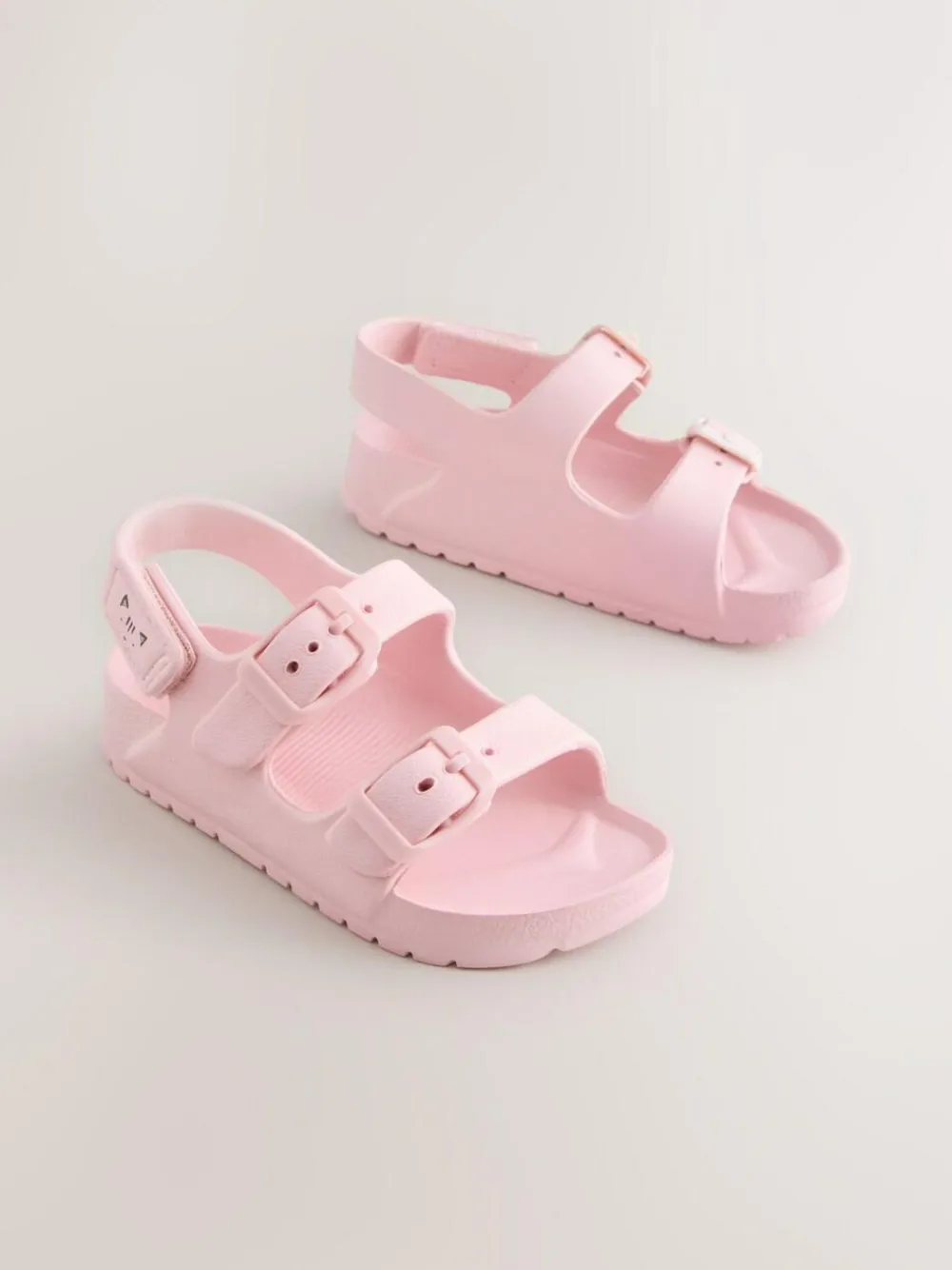 Clearance Next Pink Double Buckle Eva Sandals