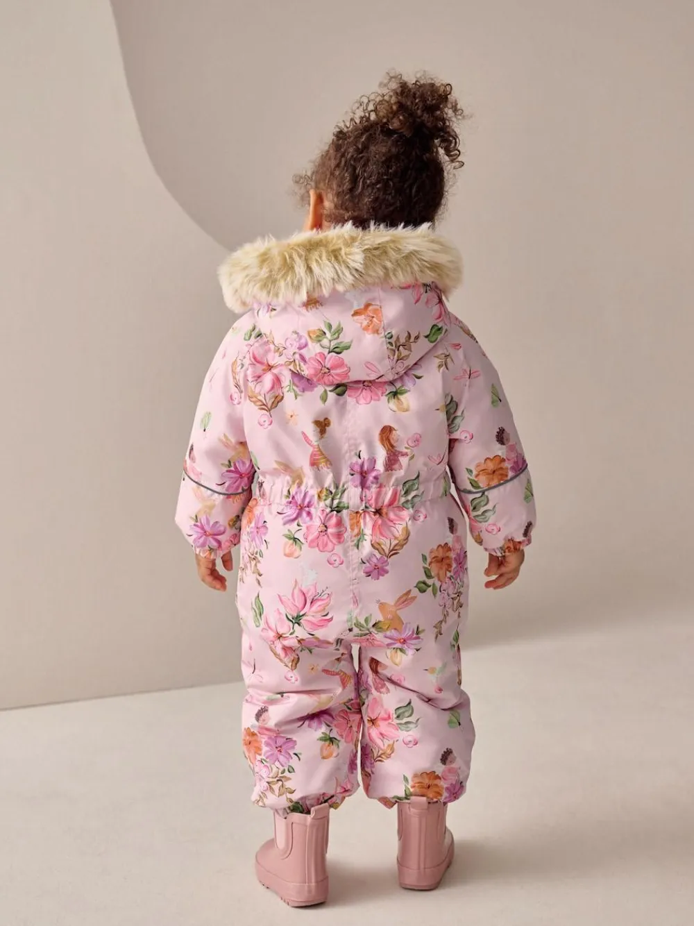 Next Waterproof Printed Snowsuit (3mths-7yrs)^ Baby Girls|Baby Winter Clothing