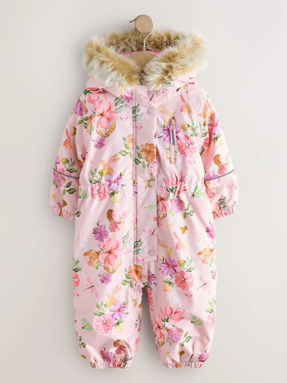 Next Waterproof Printed Snowsuit (3mths-7yrs)^ Baby Girls|Baby Winter Clothing