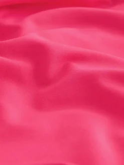 Online Next F-K Ultimate Support Tummy Control Wired Bandeau Swimsuit Pink