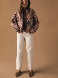 Next Floral Jacquard Bomber Jacket^Women Coats & Jackets|Coats & Jackets