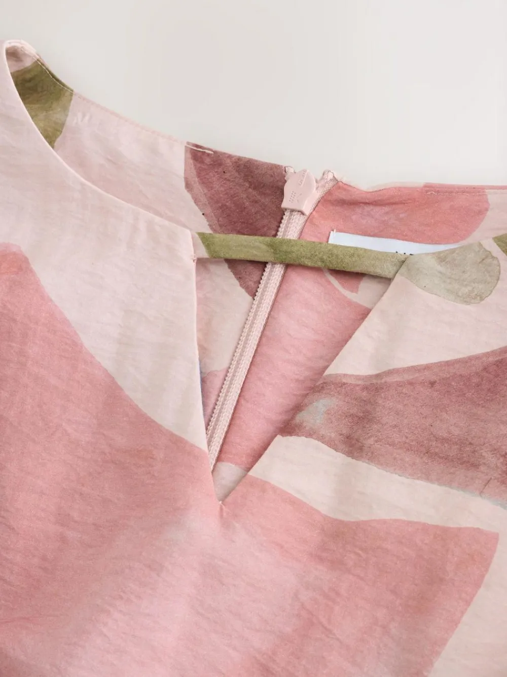 Next V-Neck 3/4 Length Sleeve Maxi Kaftan Dress^Women Occasion Dresses|Maxi Dresses