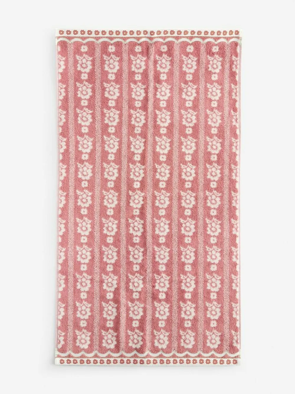 Outlet Next Floral Towel Pink