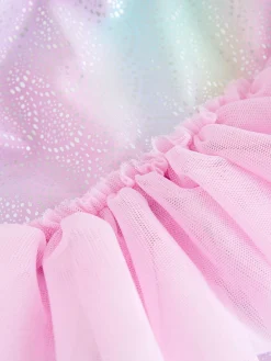 Discount Next Pink Foil Mesh Tutu Swimsuit (3mths-7yrs)