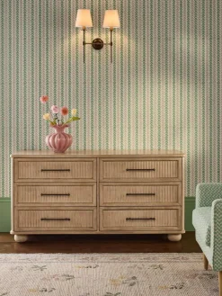 Discount Next Pink Frill Glass Vase