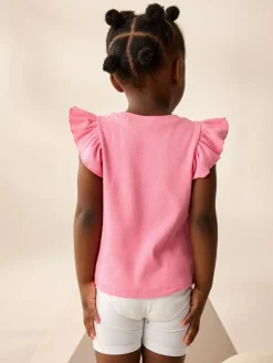 Next Frill Shoulder Ribbed Vest (3mths-7yrs)^ Underwear|Vests