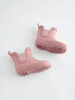 Hot Next Pink Glitter Chelsea Wellies