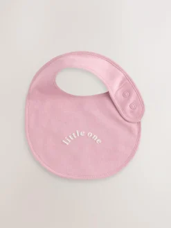 Next Pink Heart Baby Bibs 5 Pack^ Bibs|Newborn Accessories