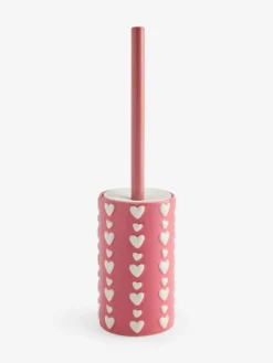 Next Pink Heart Toilet Brush^ Bathroom Accessories