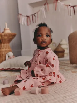 Next Pink Heart Top & Leggings Set 2 Piece (0mths-2yrs)^ Tops|Sets & Coords