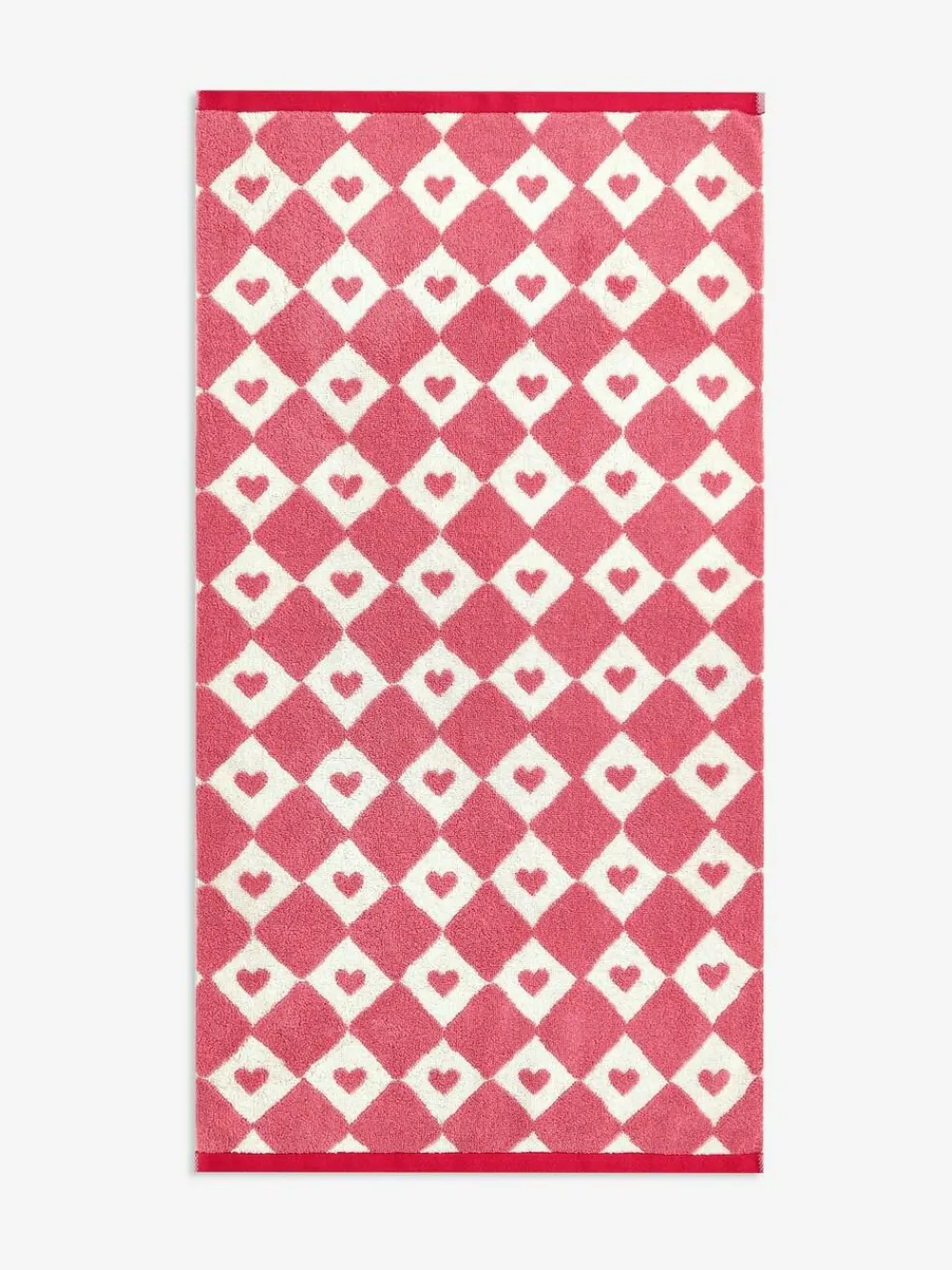 Clearance Next Pink Heart Towel