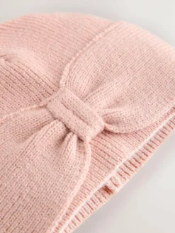Next Knitted Bow Baby Turban Hat (0mths-2yrs)^ Hats & Scratch Mitts|Newborn Accessories