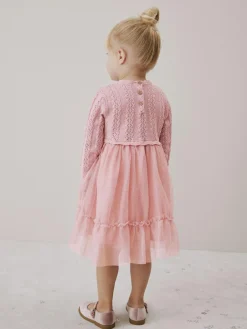 Next Knitted Occasion Dress (3mths-10yrs)^ Knitwear & Sweaters|Knitwear