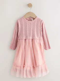Next Knitted Occasion Dress (3mths-10yrs)^ Knitwear & Sweaters|Knitwear