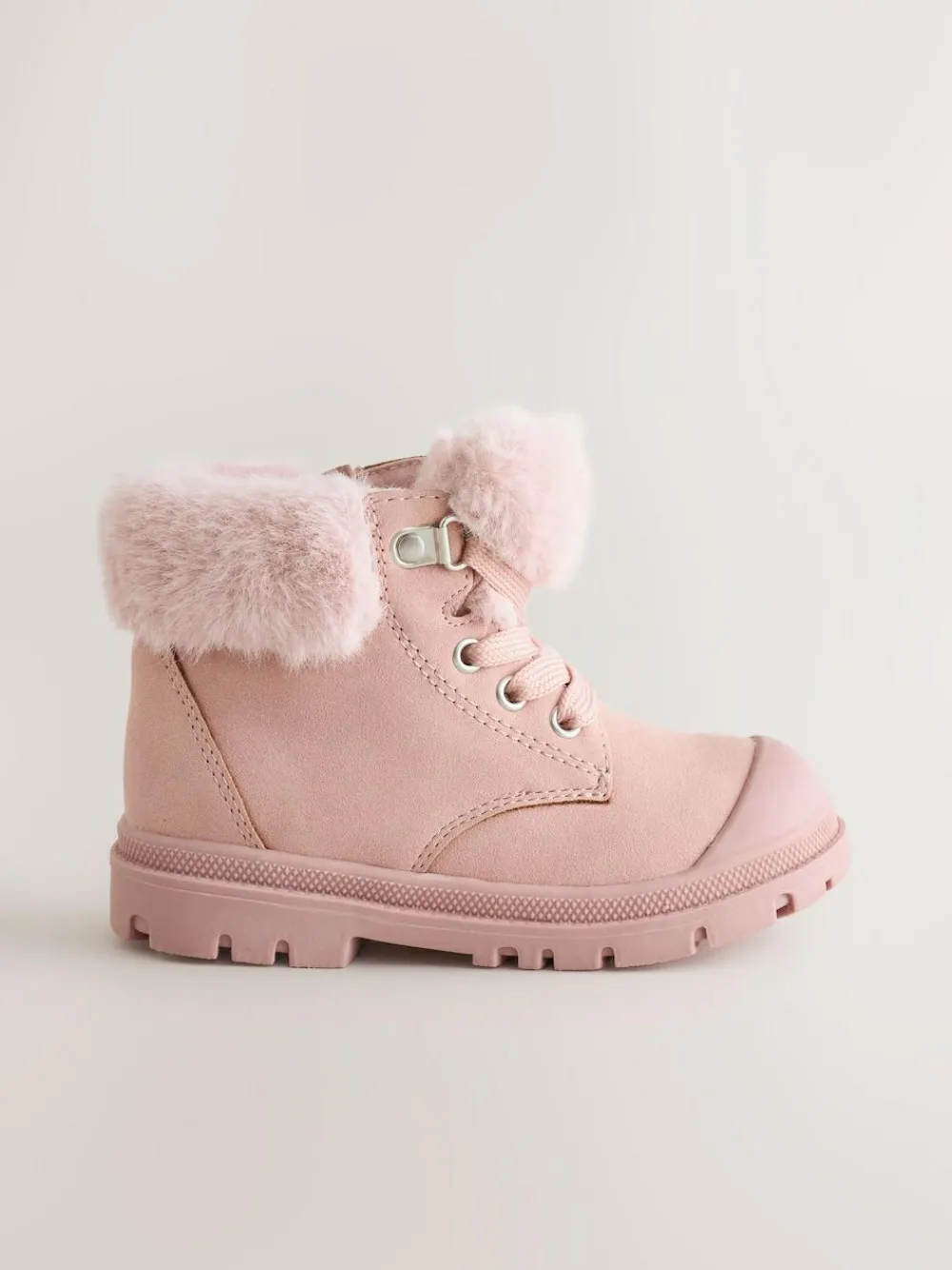 Next Lace Up Faux Fur Lined Boots^ Baby Boots|Boots