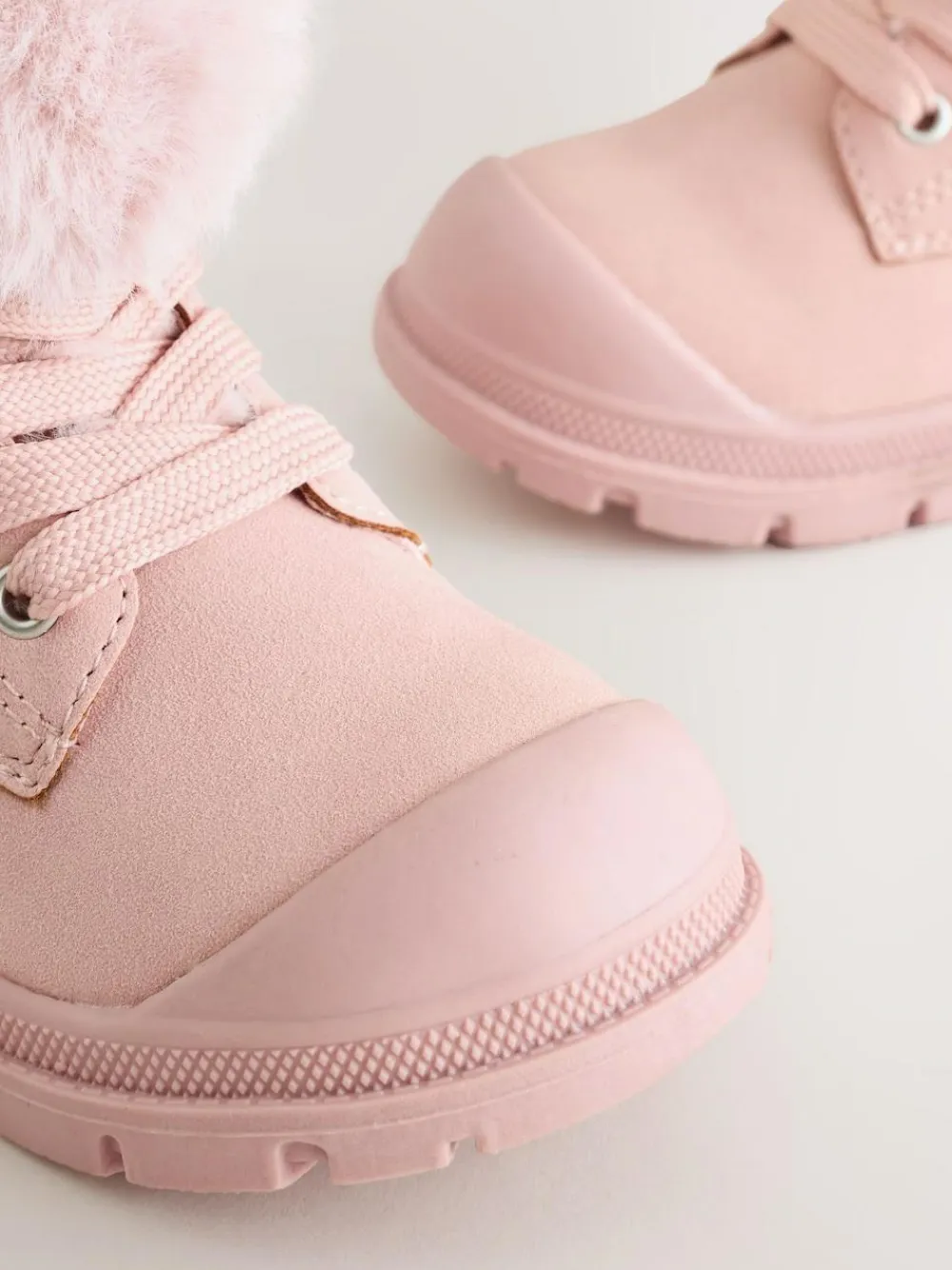 Next Lace Up Faux Fur Lined Boots^ Baby Boots|Boots
