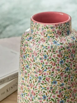 Next Pink Large Ditsy Floral Vase^ Vases