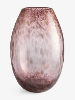 Next Pink Large Glass Confetti Vase^ Vases