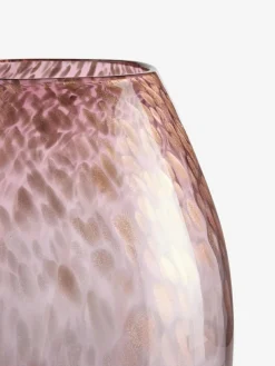 Next Pink Large Glass Confetti Vase^ Vases