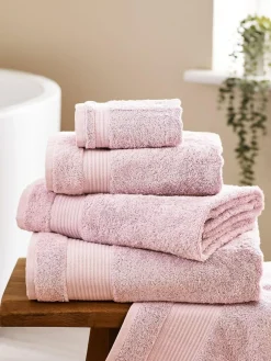 Next Pink Light Egyptian Cotton Towel^ Towels & Bathmats