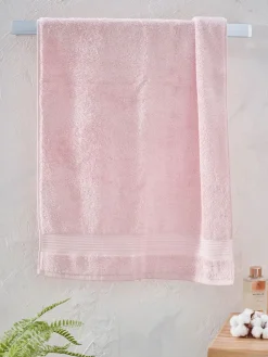 Next Pink Light Egyptian Cotton Towel^ Towels & Bathmats