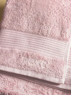 Next Pink Light Egyptian Cotton Towel^ Towels & Bathmats