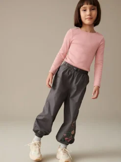 Next Pink Long Sleeve Ribbed Top (3-16yrs)^ Nightwear|T-Shirts