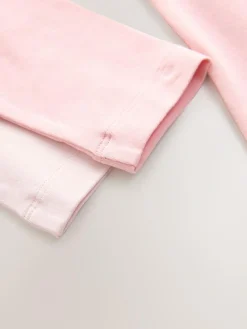 Online Next Long Sleeve Vests 2 Pack (1.5-12yrs) Pink