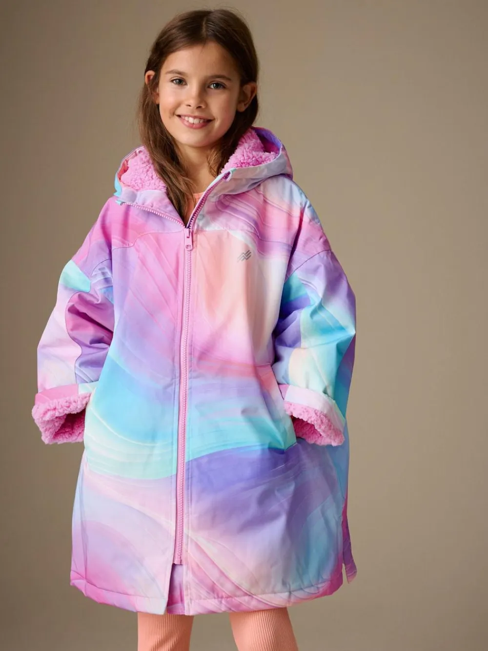 Next Waterproof Changing Robe (3-16yrs)^ Jackets & Coats|Snowsuits & Coats
