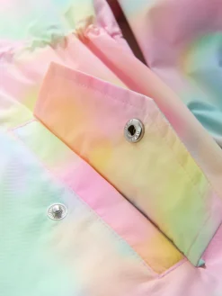 Next Pink Marble Waterproof Printed Cagoule (3-16yrs)^ Jackets & Coats|Snowsuits & Coats