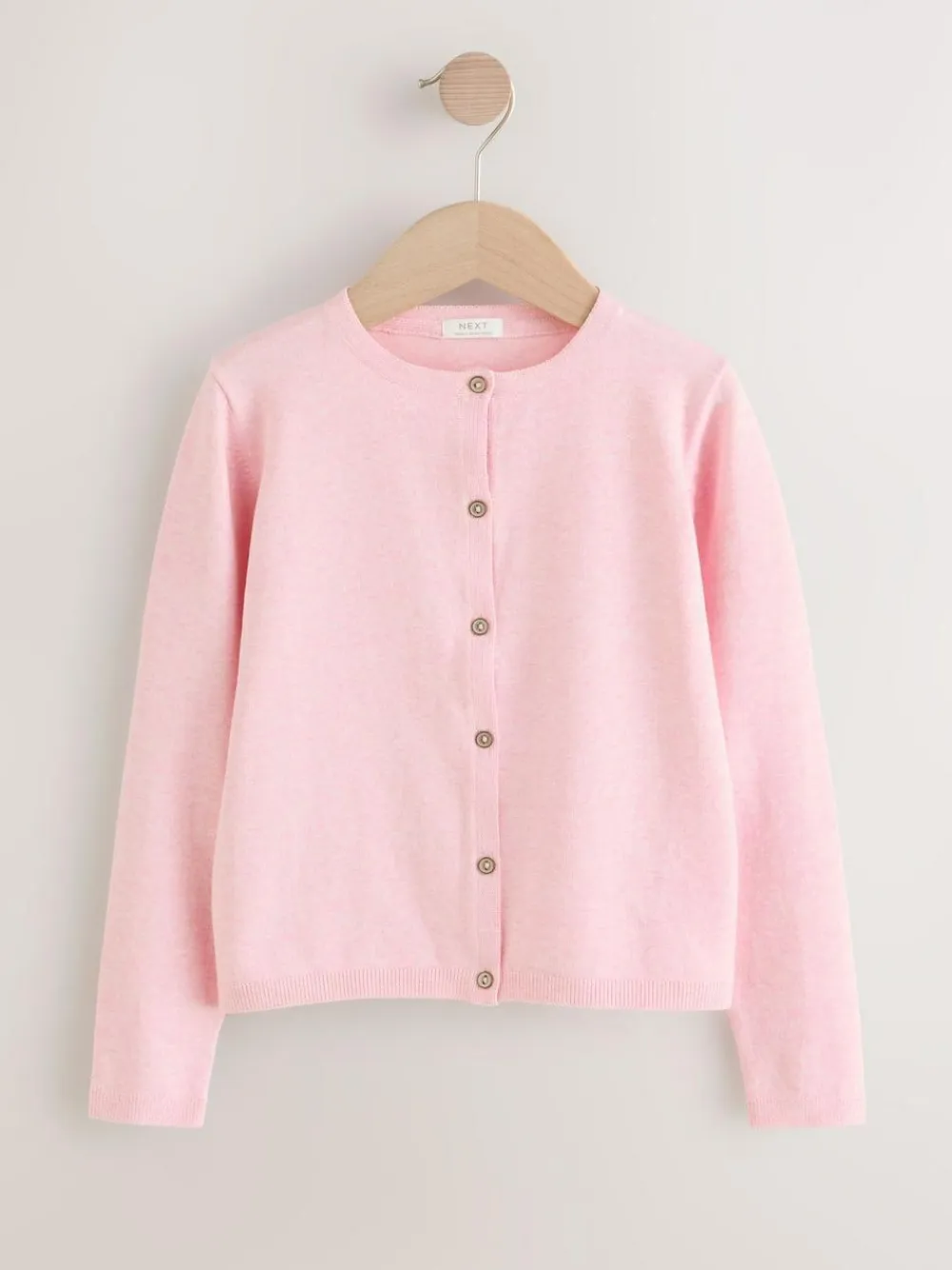 Hot Next Cardigan (3mths-10yrs) Pink Marl