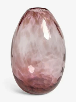 Clearance Next Pink Medium Glass Confetti Vase