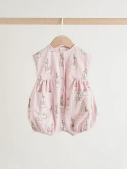 Next 3 Pack Baby Rompers Pink Milk Club
