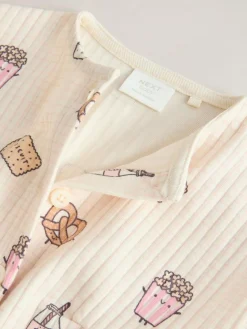 Next 3 Pack Baby Rompers Pink Milk Club