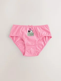Next Pink Minnie Mouse Briefs 5 Pack (1.5-12yrs)^ Underwear