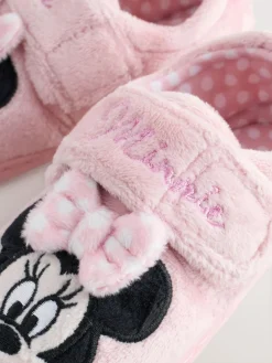 Next Pink Minnie Mouse Cupsole Slippers^ Boots