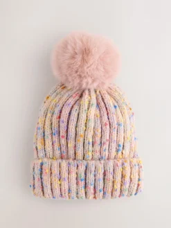 Next Pink Nep Beanie (1-16yrs)^ Hats|Hats, Gloves & Scarves